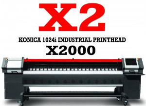 Printer Outdoor X2 Printhead Konica 1024i